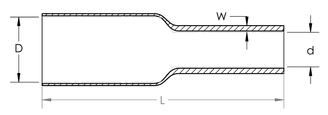 Medium wall tubing
